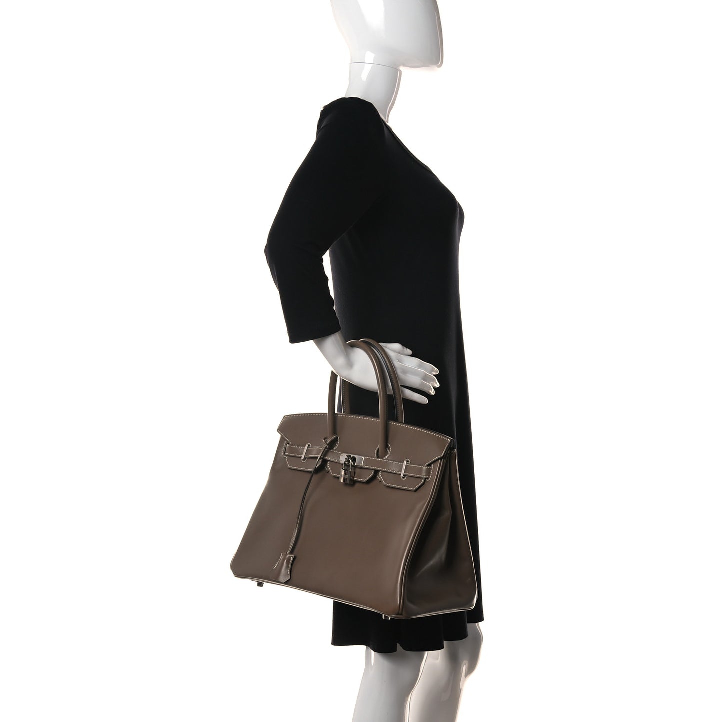 Tadelakt Birkin 35 Etoupe