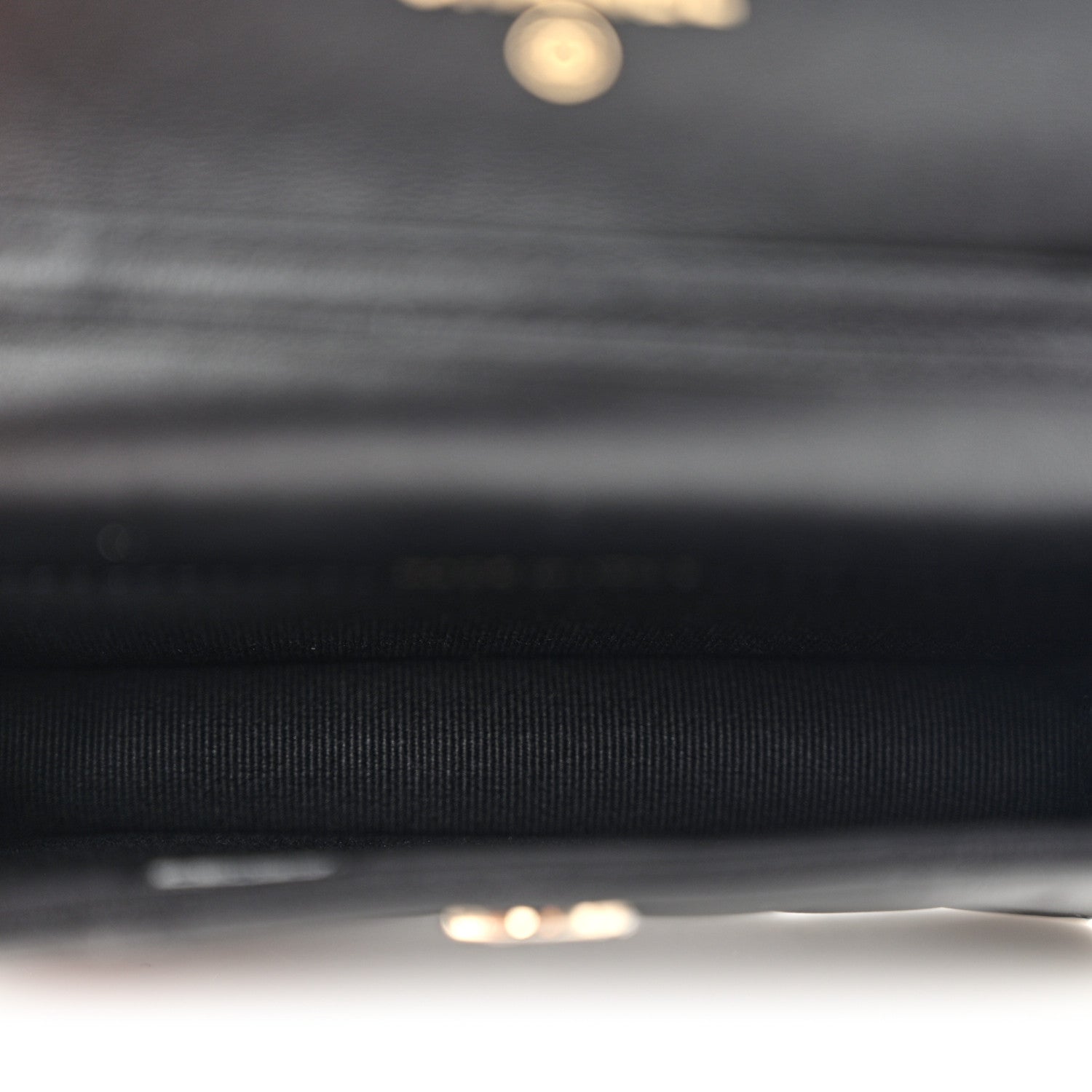 Chanel Lambskin Quilted Crystal CC Charm Clutch With Chain Black 5 of 12