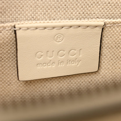 Gucci Calfskin Bamboo Web Medium Dionysus Top Handle Bag White Blue Hibiscus Red 5 of 12