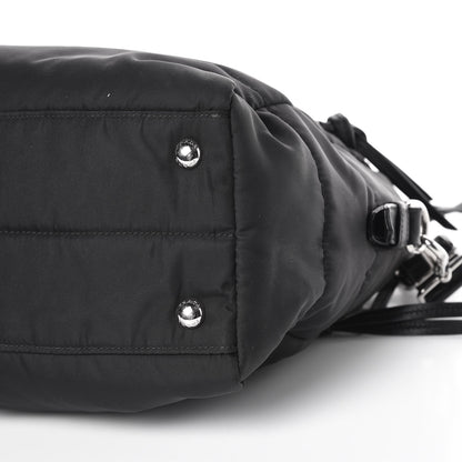 Prada Nylon Tessuto Quilted Bowler Black 9 of 9