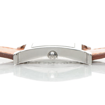 Hermes Stainless Steel Swift 26mm Heure H Hour Quartz Watch Orange 10 of 10