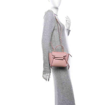 Celine Grained Calfskin Pico Belt Bag Vintage Pink Vintage Pink 2 of 12