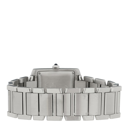 Cartier Stainless Steel 28mm Tank Francaise Automatic Watch 3 of 4
