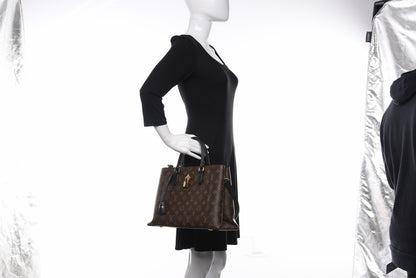 Louis Vuitton Monogram Flower Tote Black 3 of 13