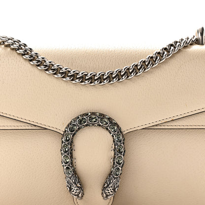 Gucci Textured Calfskin Crystal Small Dionysus Shoulder Bag Mystic White 8 of 11