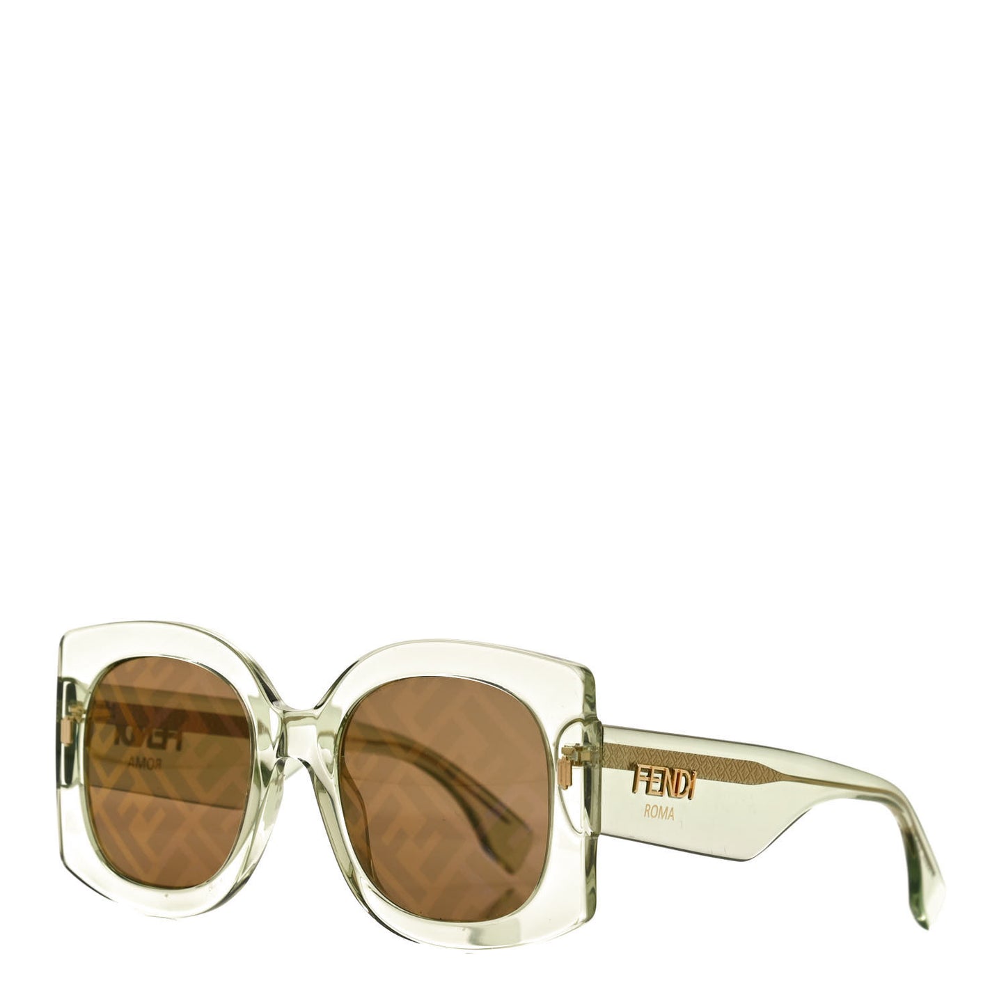 Acetate FF Sunglasses FF 0436/G/S Green