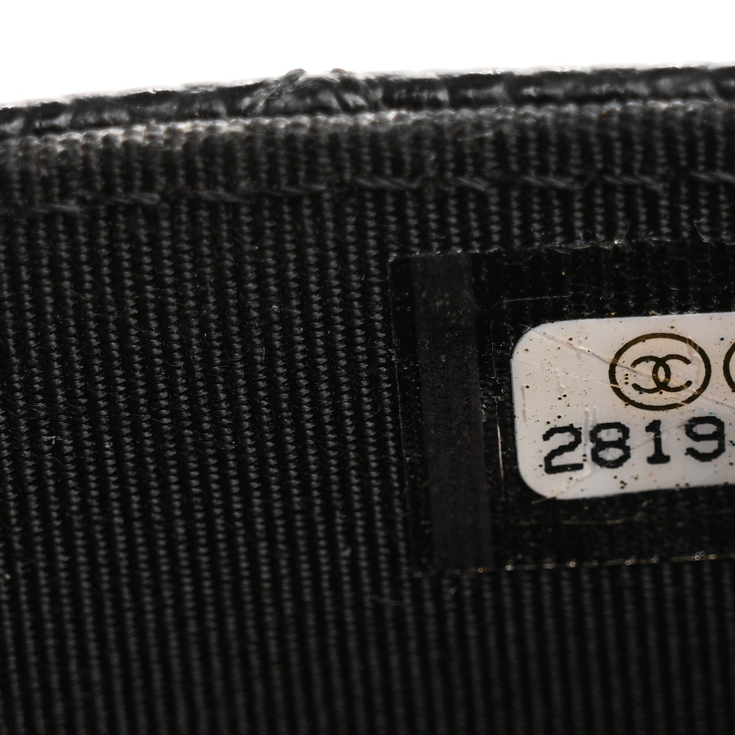 Chanel Caviar Quilted Flap Card Holder Wallet Black 8 of 10