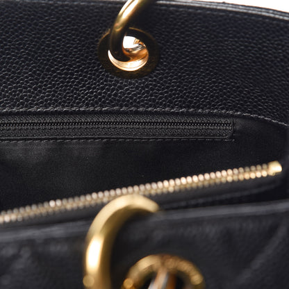 Chanel Caviar Quilted Grand Shopping Tote GST Black 16 of 16
