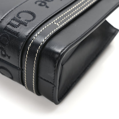 Chloe Calfskin Mini Woody Ribbon Tote Black 10 of 10