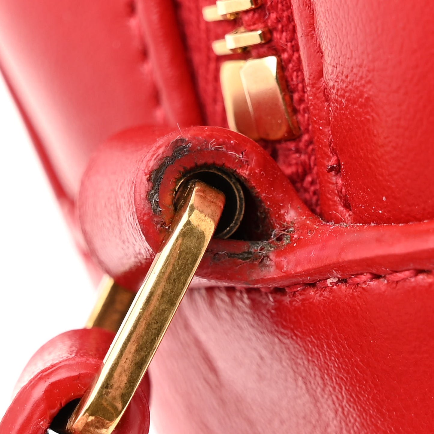 Calfskin Matelasse Monogram Lou Camera Bag Rouge Eros