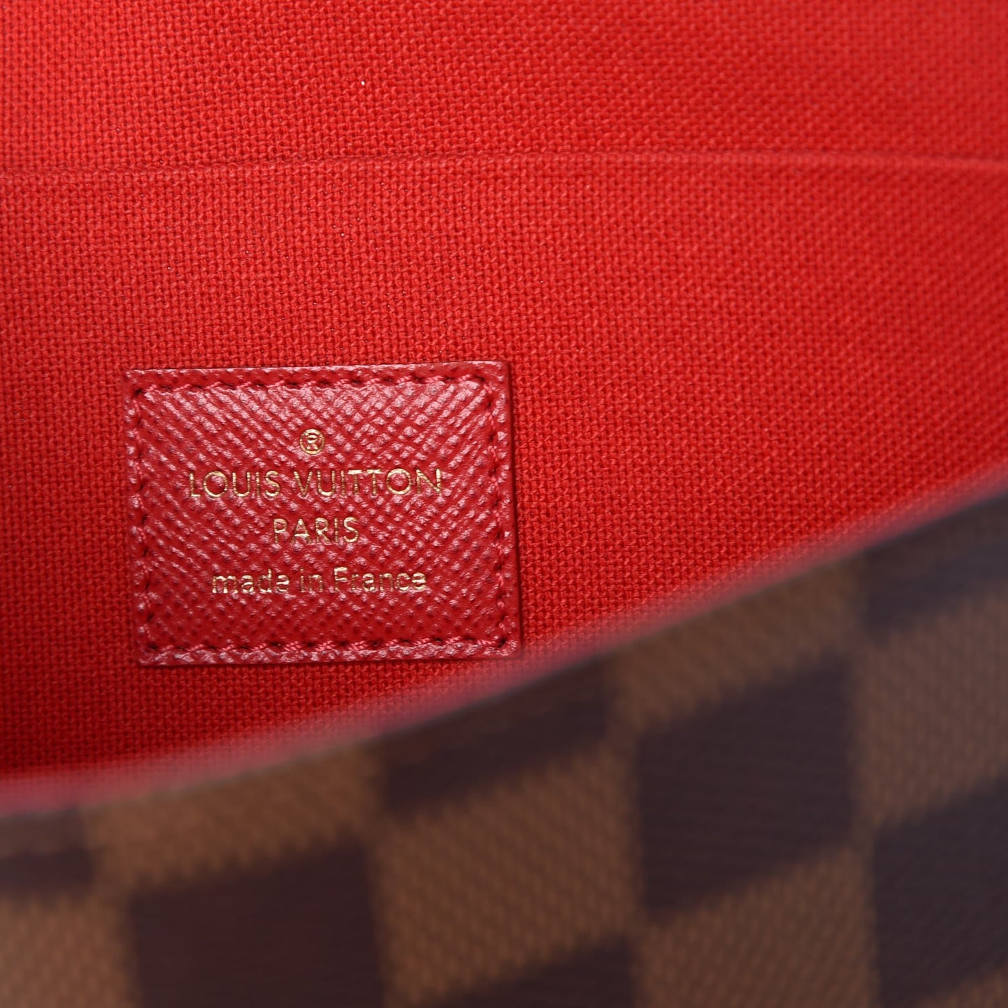 Damier Ebene Pochette Felicie Chain Wallet