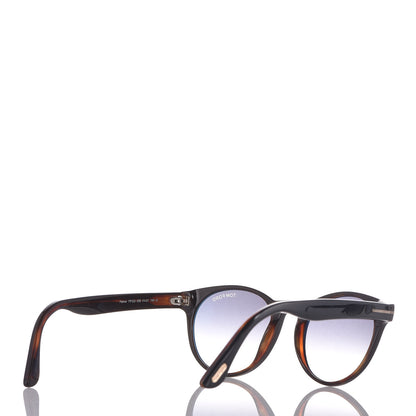 Tom Ford Palmer Round Sunglasses TF522 Tortoise Black 4 of 9