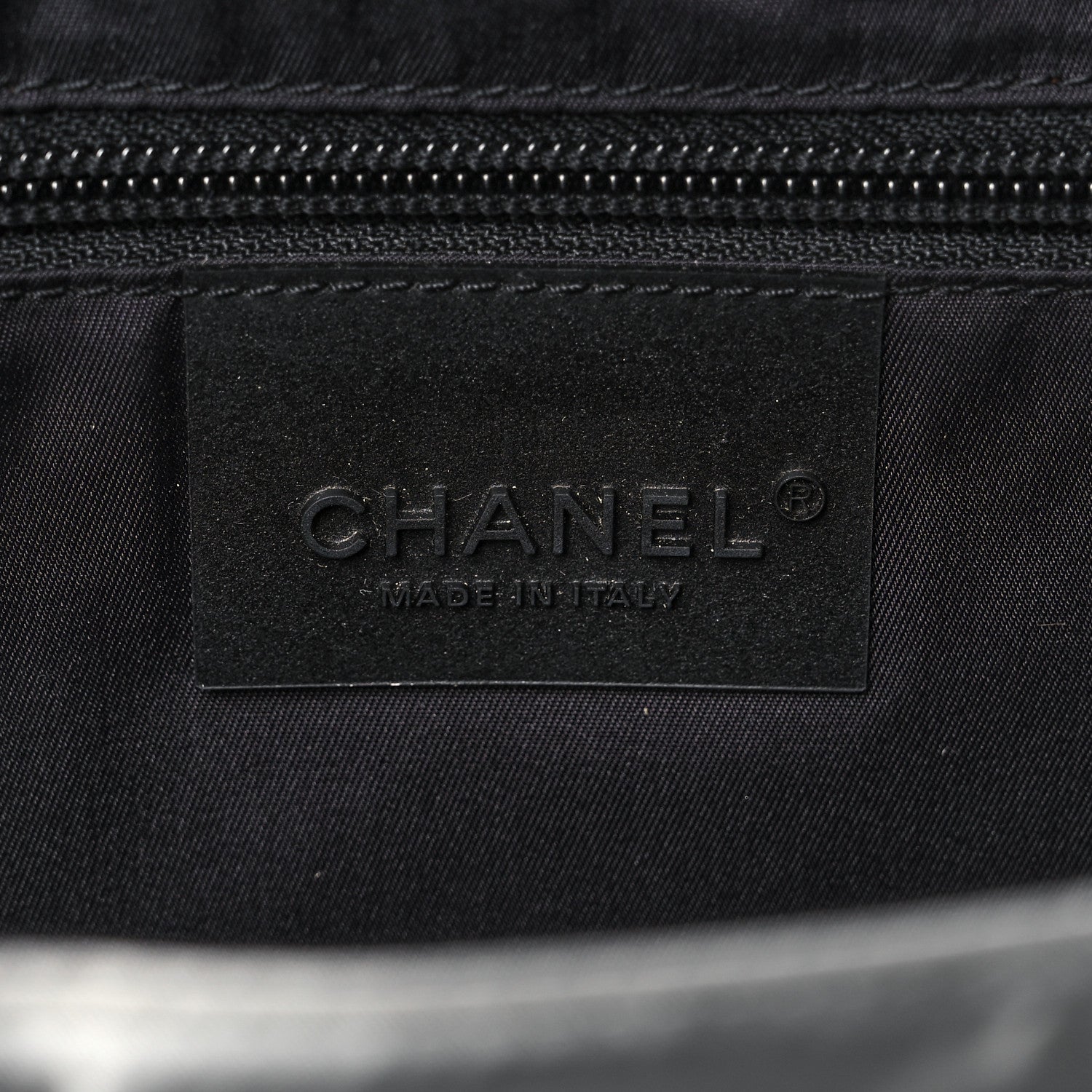 Chanel Metallic Nylon Sport CC Messenger Dark Silver 6 of 19