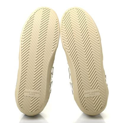 Saint Laurent Nappa Star Court Sneakers 37.5 Off White 5 of 9