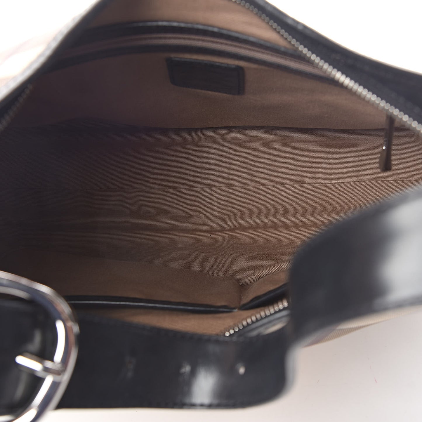Supernova Check Medium Barton Hobo Black