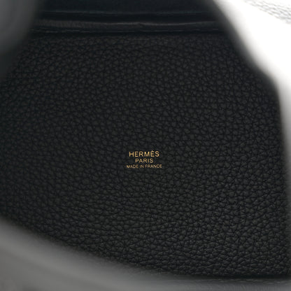Hermes Taurillon Clemence Picotin Lock 18 PM Black 5 of 11