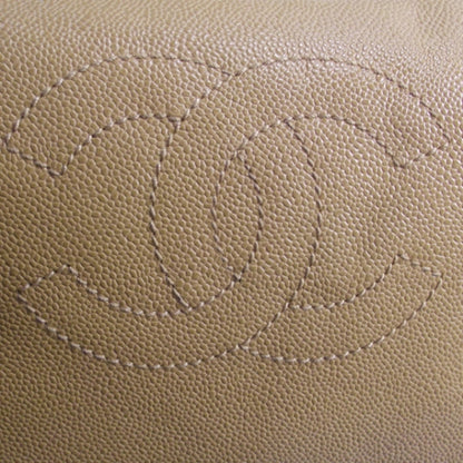 Chanel Caviar CC Wood Chain Hobo Maize 7 of 12