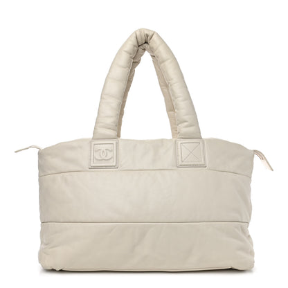 Chanel Lambskin Coco Cocoon Large Reversible Tote White 1 of 4