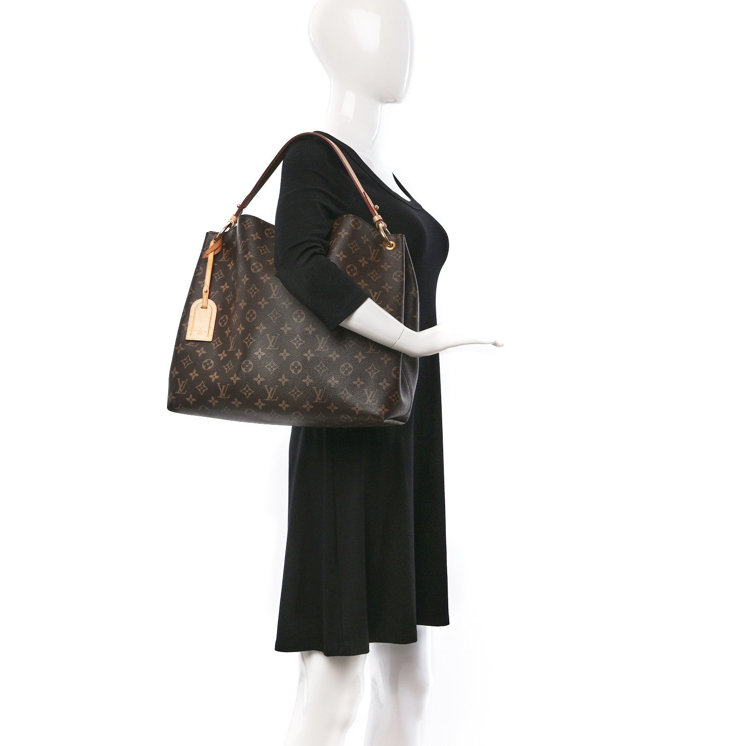 Louis Vuitton Monogram Graceful MM Pivoine 2 of 14