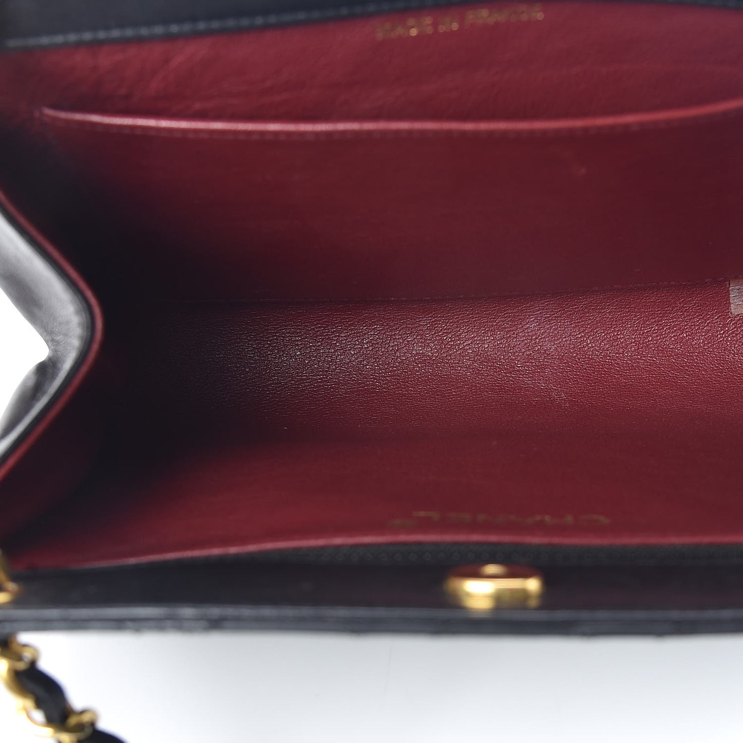 Lambskin Quilted Shoulder Bag Black