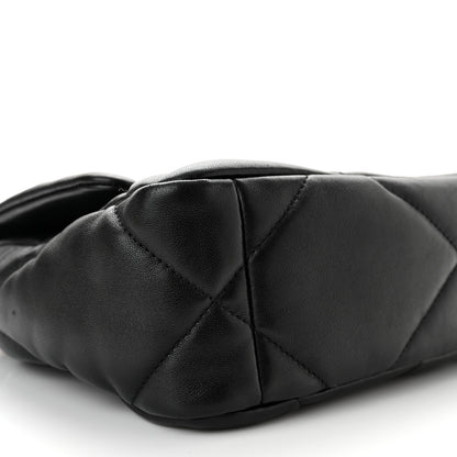 Chanel Lambskin Quilted Medium Chanel 19 Flap Black 9 of 11