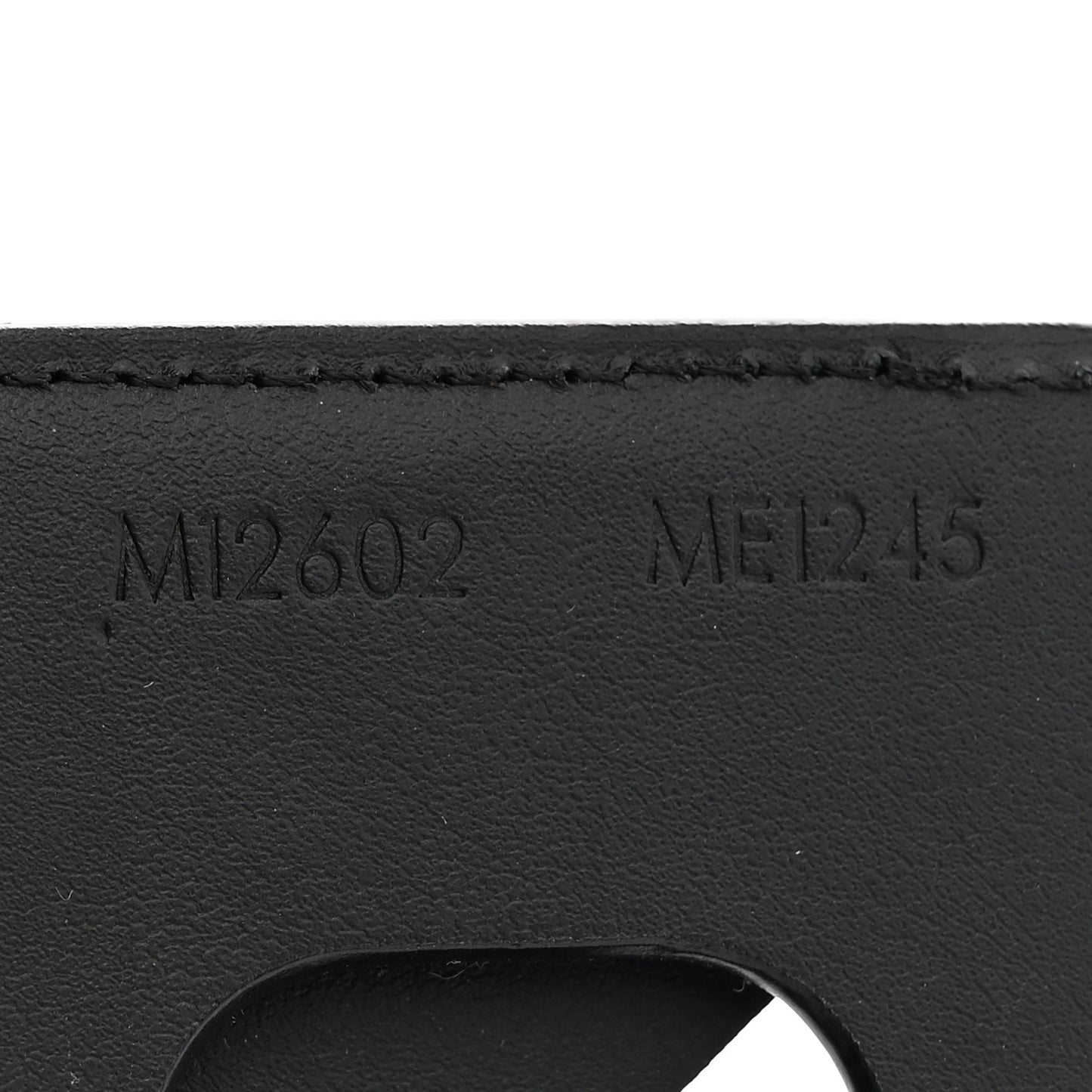 Monogram Eclipse Magnetic Card Holder Black