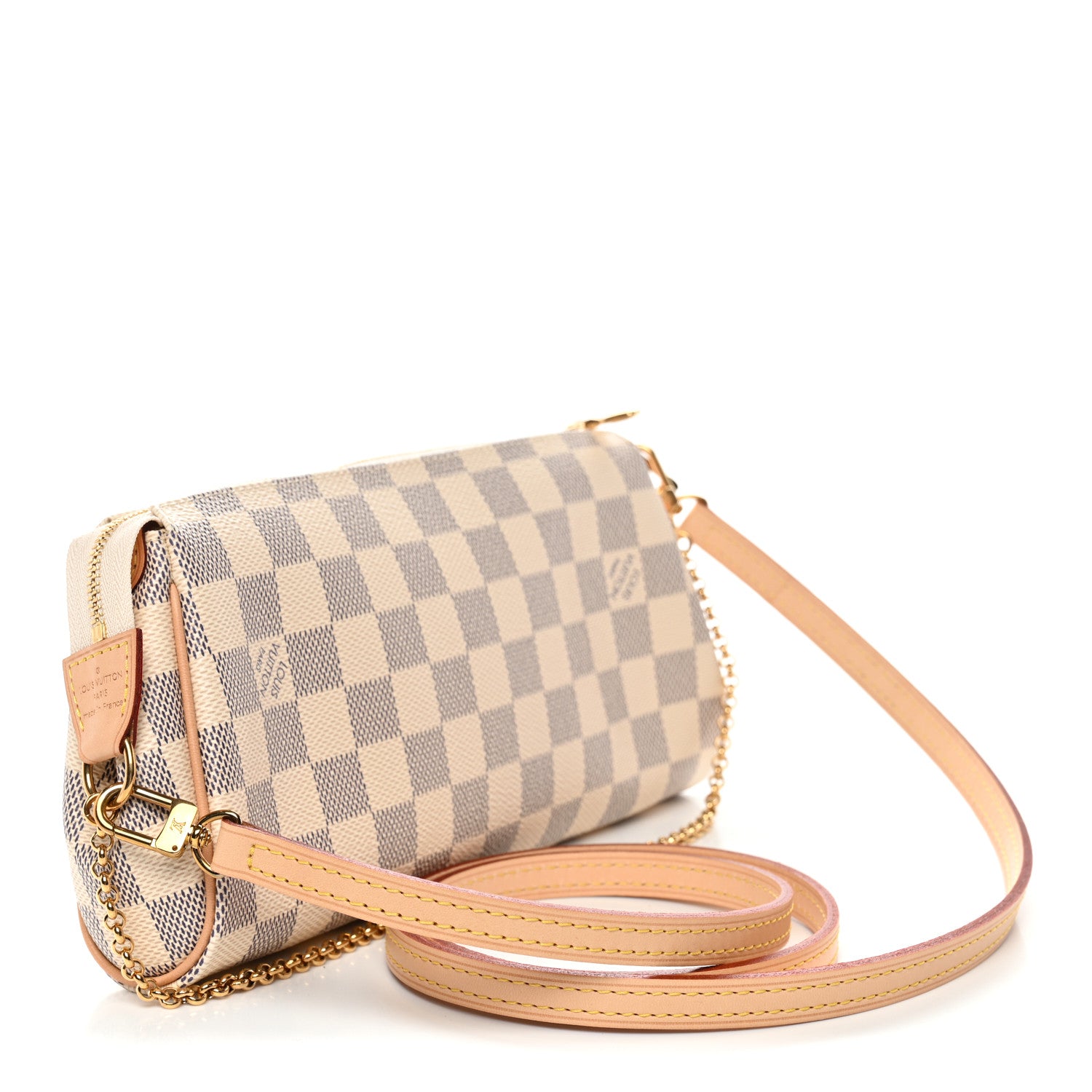 Louis Vuitton Damier Azur Eva Clutch 3 of 10