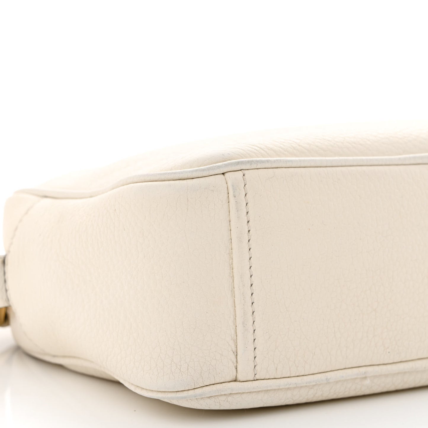 Vitello Phenix Camera Bag Bianco