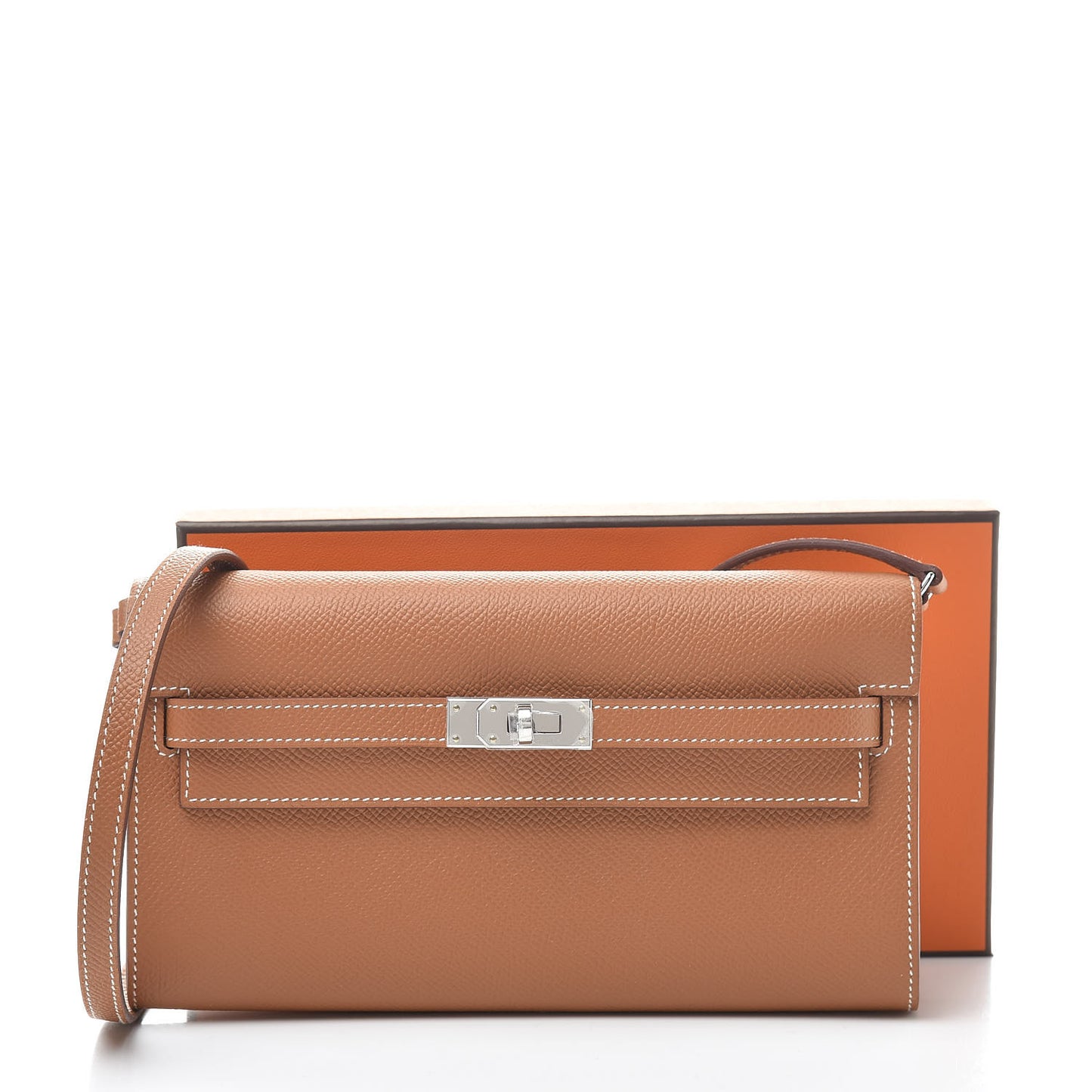 Epsom Kelly Wallet To Go Gold