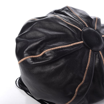 Chanel Lambskin Satin Reversible Sac Cordon Black 18 of 21