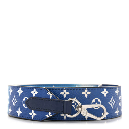 Louis Vuitton Monogram Escale Bandouliere Shoulder Strap Blue 1 of 5