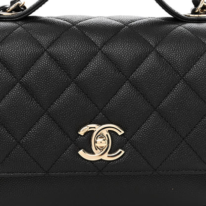 Chanel Caviar Quilted Medium Business Affinity Flap Black 8 of 11