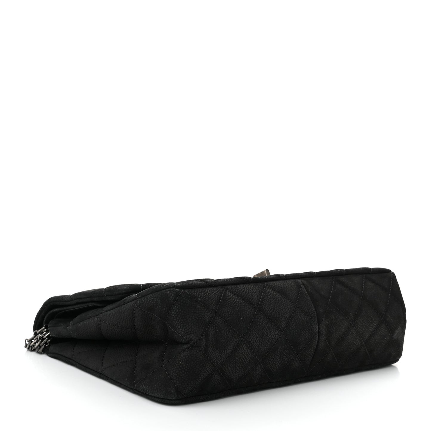 Iridescent Caviar Quilted 2.55 Reissue 227 Flap Black