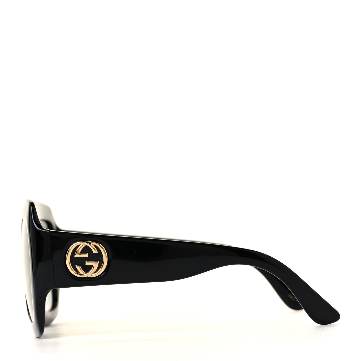 Acetate Square Frame Sunglasses GG0053S Black