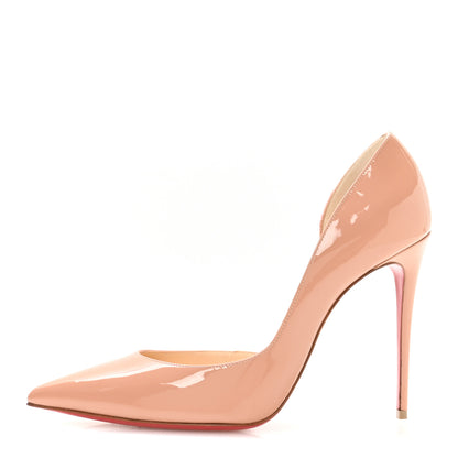 Christian Louboutin Nappa Iriza 100 Pumps 40 Nude 1 of 7