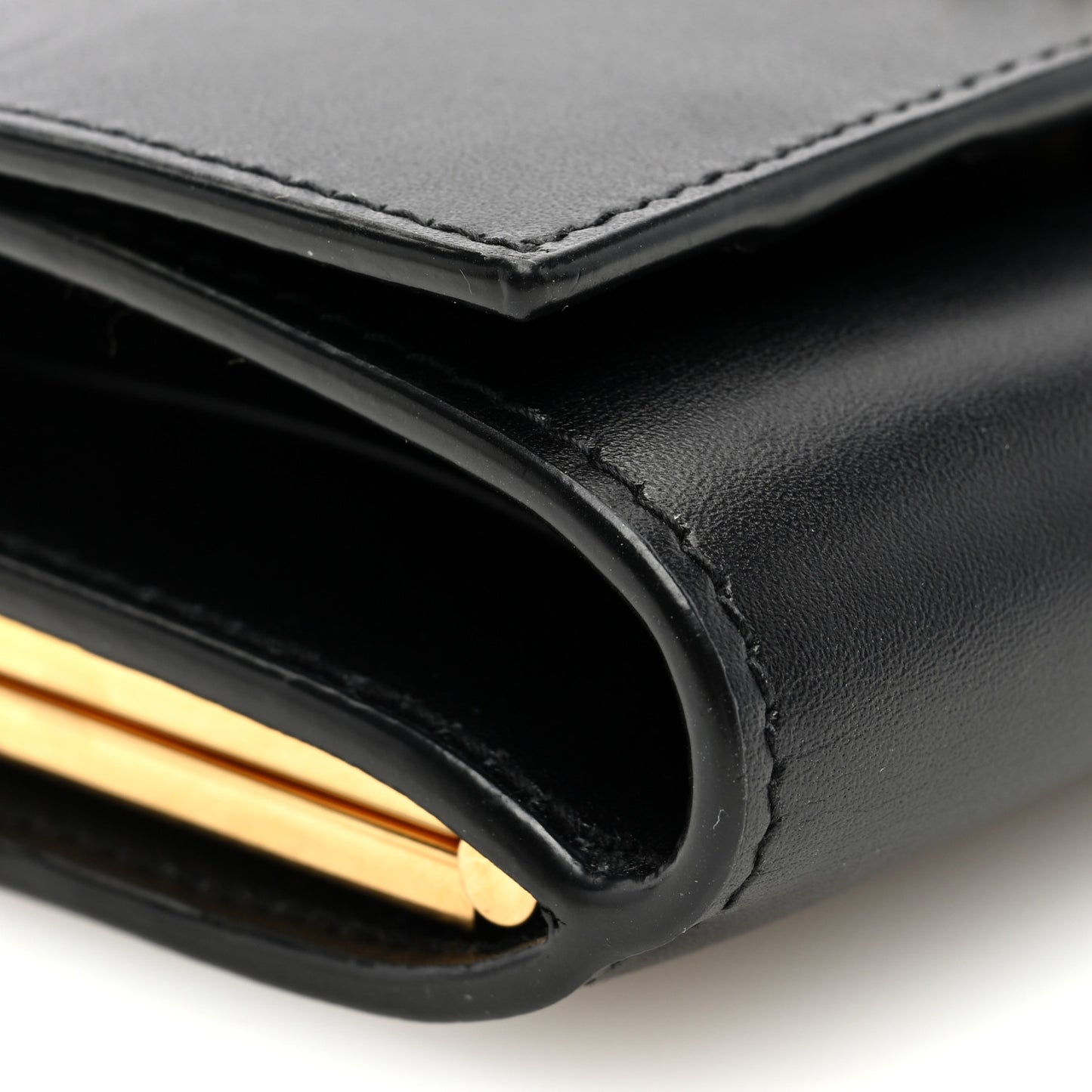 Smooth Calfskin Monogram Rider Belt Bag Black