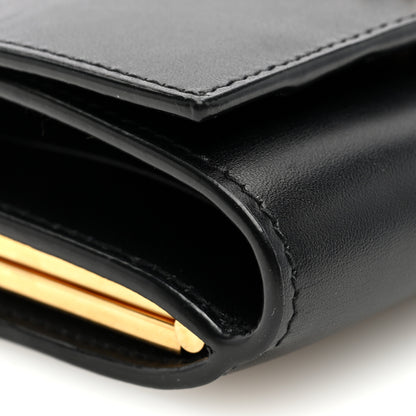 Saint Laurent Smooth Calfskin Monogram Rider Belt Bag Black 8 of 9