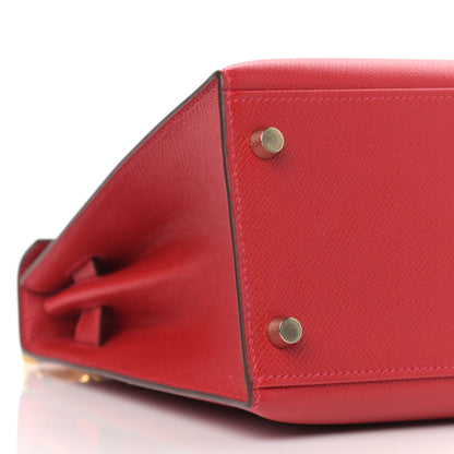 Hermes Epsom Kelly Sellier 28 Rouge Casaque 9 of 11