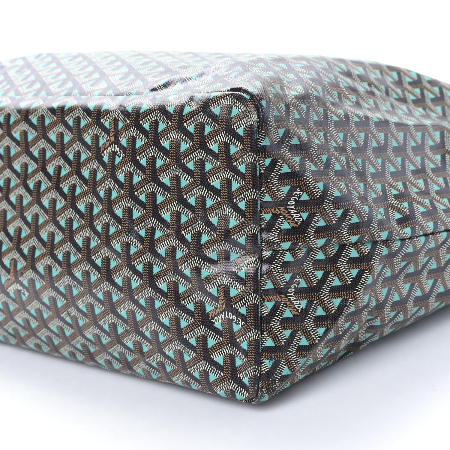 Goyard Goyardine Saint Louis Claire Voie GM Black Opaline 9 of 9