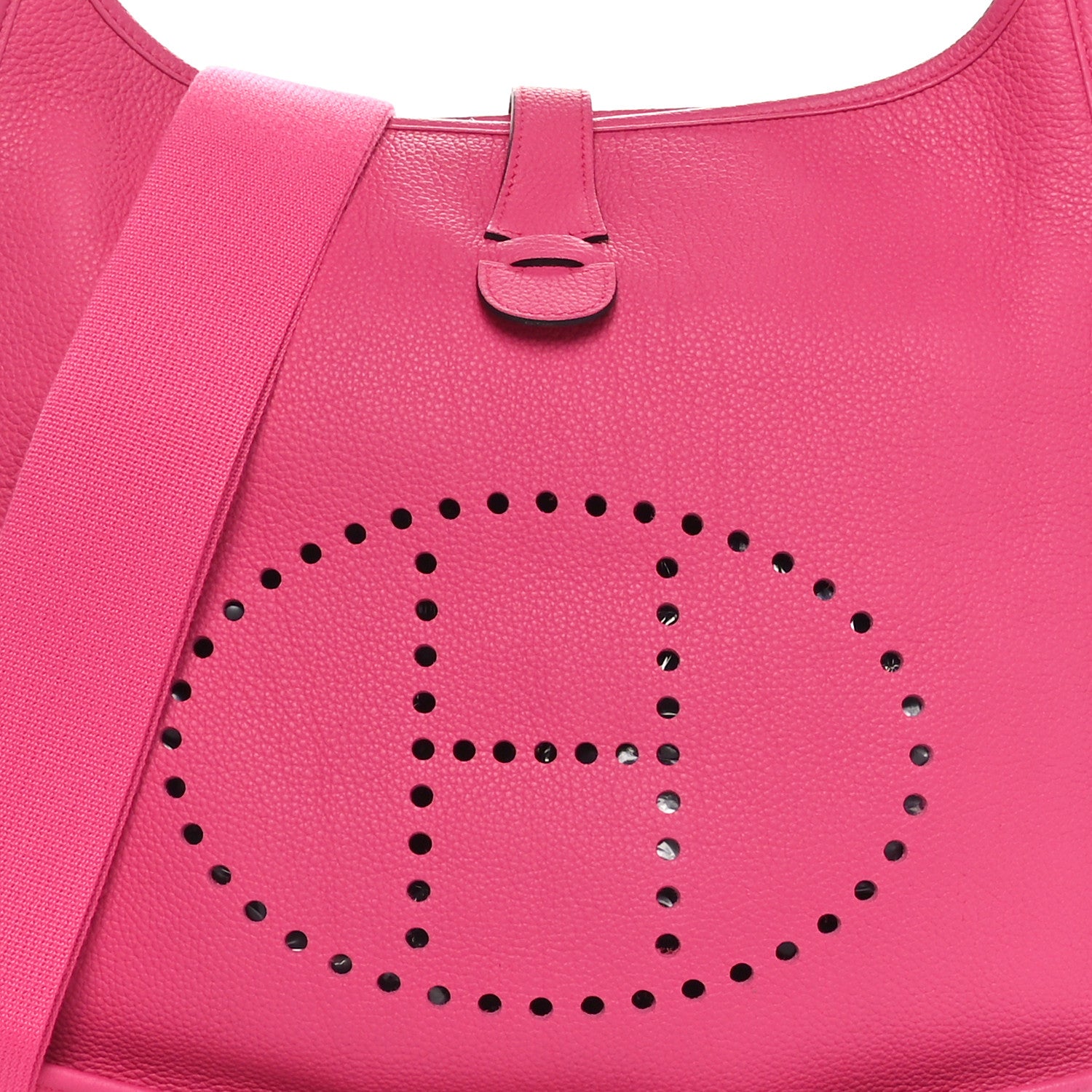 Hermes Taurillon Clemence Evelyne III GM Rose Extreme 8 of 10