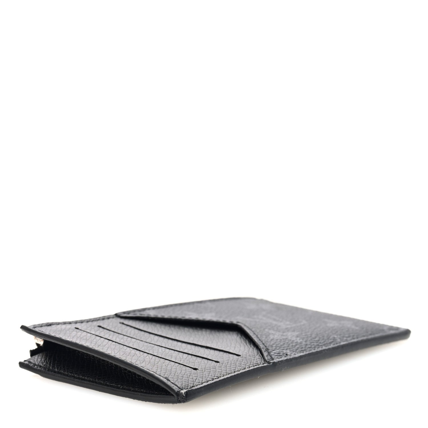 Louis Vuitton Monogram Eclipse Taiga Coin Card Holder 4 of 7