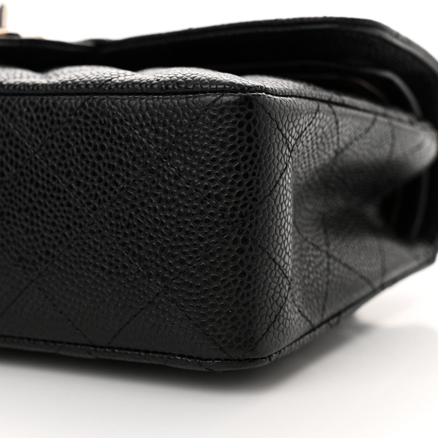 Chanel Caviar Quilted Small Double Flap Black 10 of 11