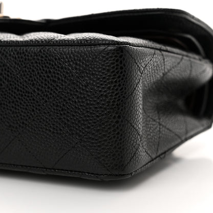 Chanel Caviar Quilted Small Double Flap Black 10 of 11