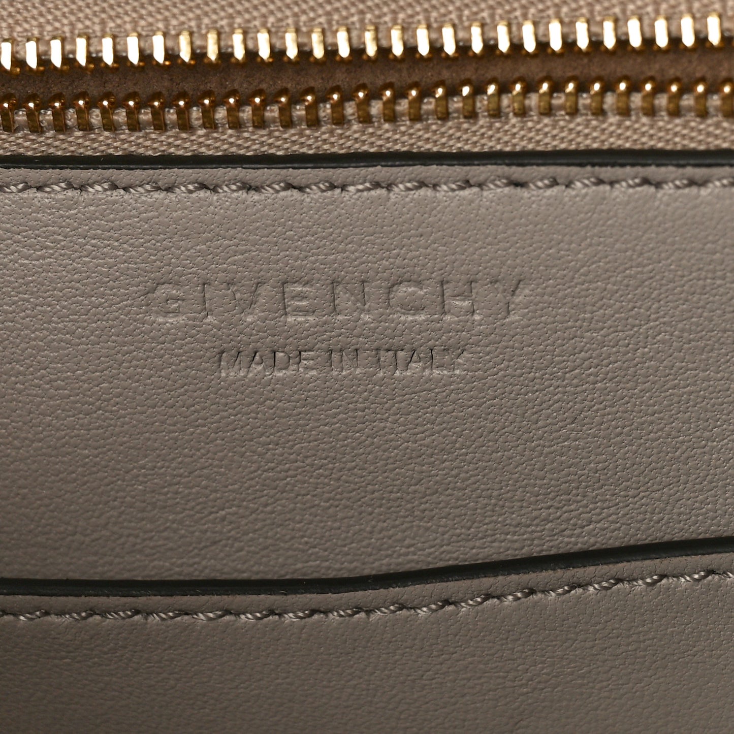 Calfskin Small Mystic Shoulder Bag Storm Grey