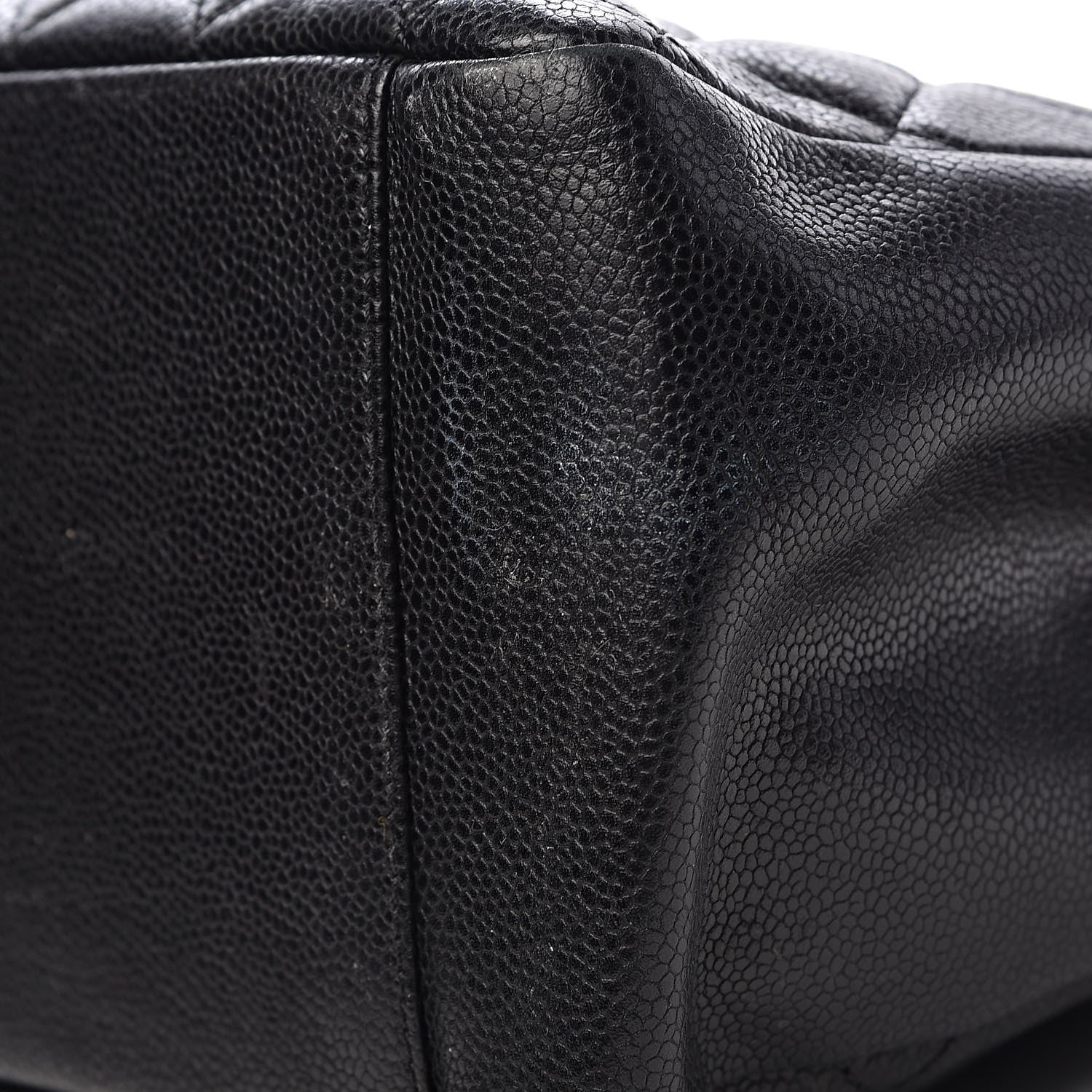 Chanel Caviar Quilted Grand Shopping Tote GST Black 12 of 15