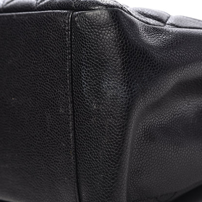 Chanel Caviar Quilted Grand Shopping Tote GST Black 12 of 15