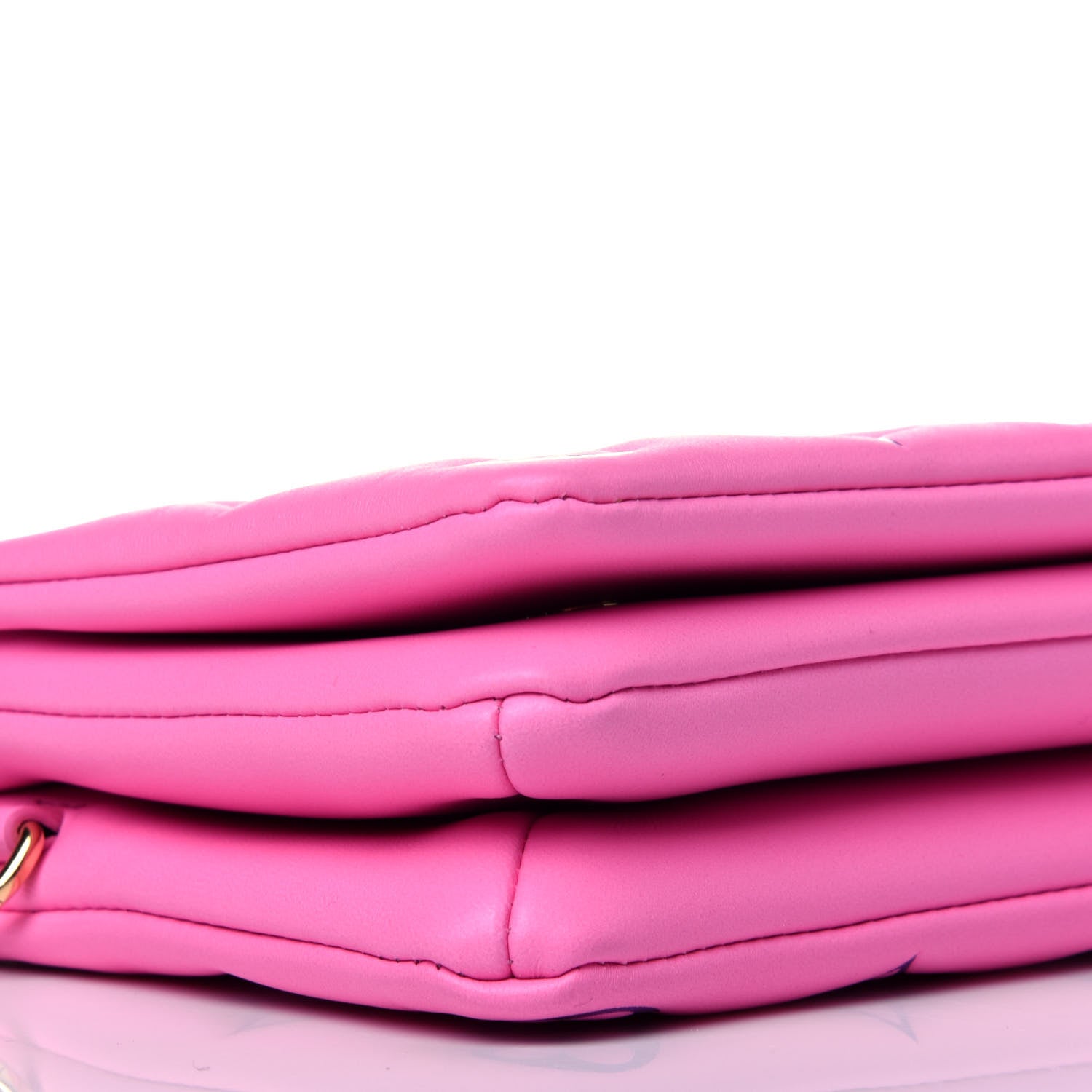 Louis Vuitton Lambskin Embossed Monogram Vuittamins Pochette Coussin Rose Violet 7 of 12