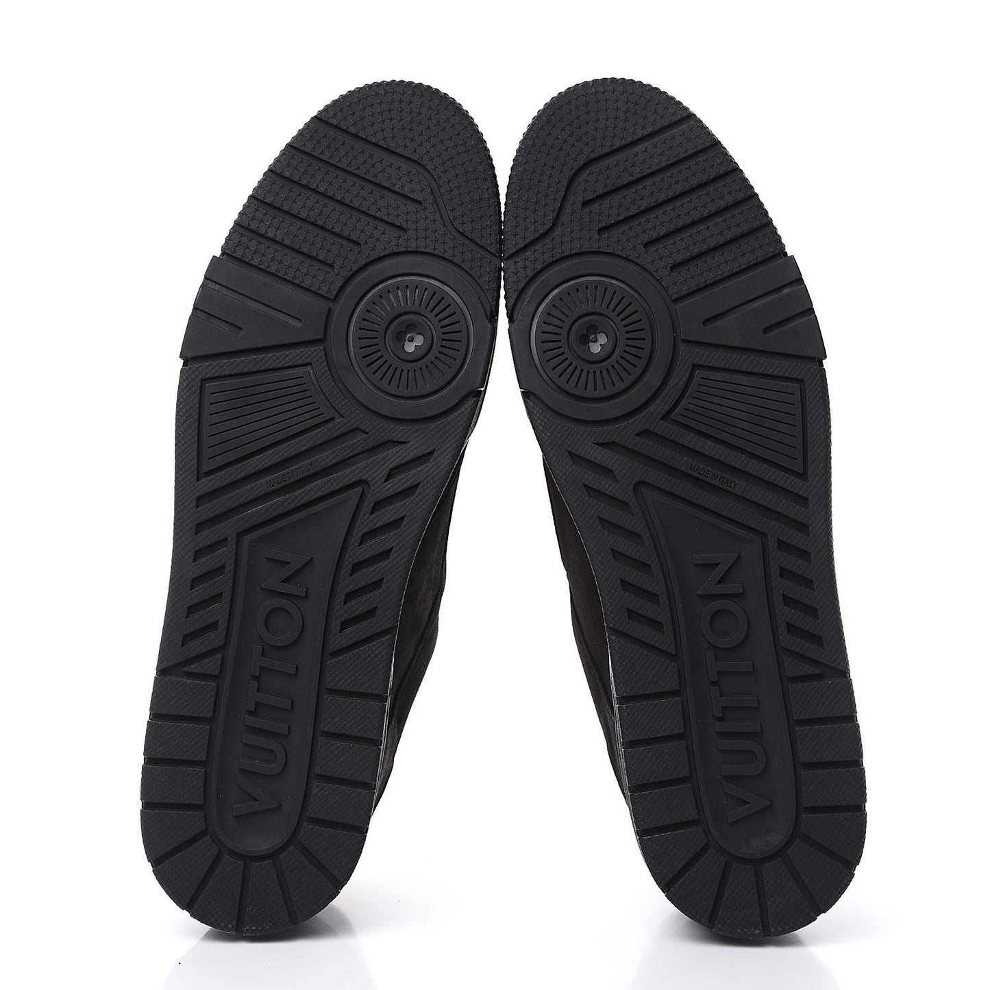 Suede Uniform Sneakers 11 Black