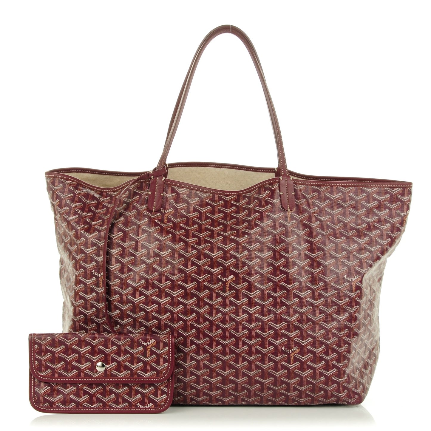 Goyardine Saint Louis GM Burgundy