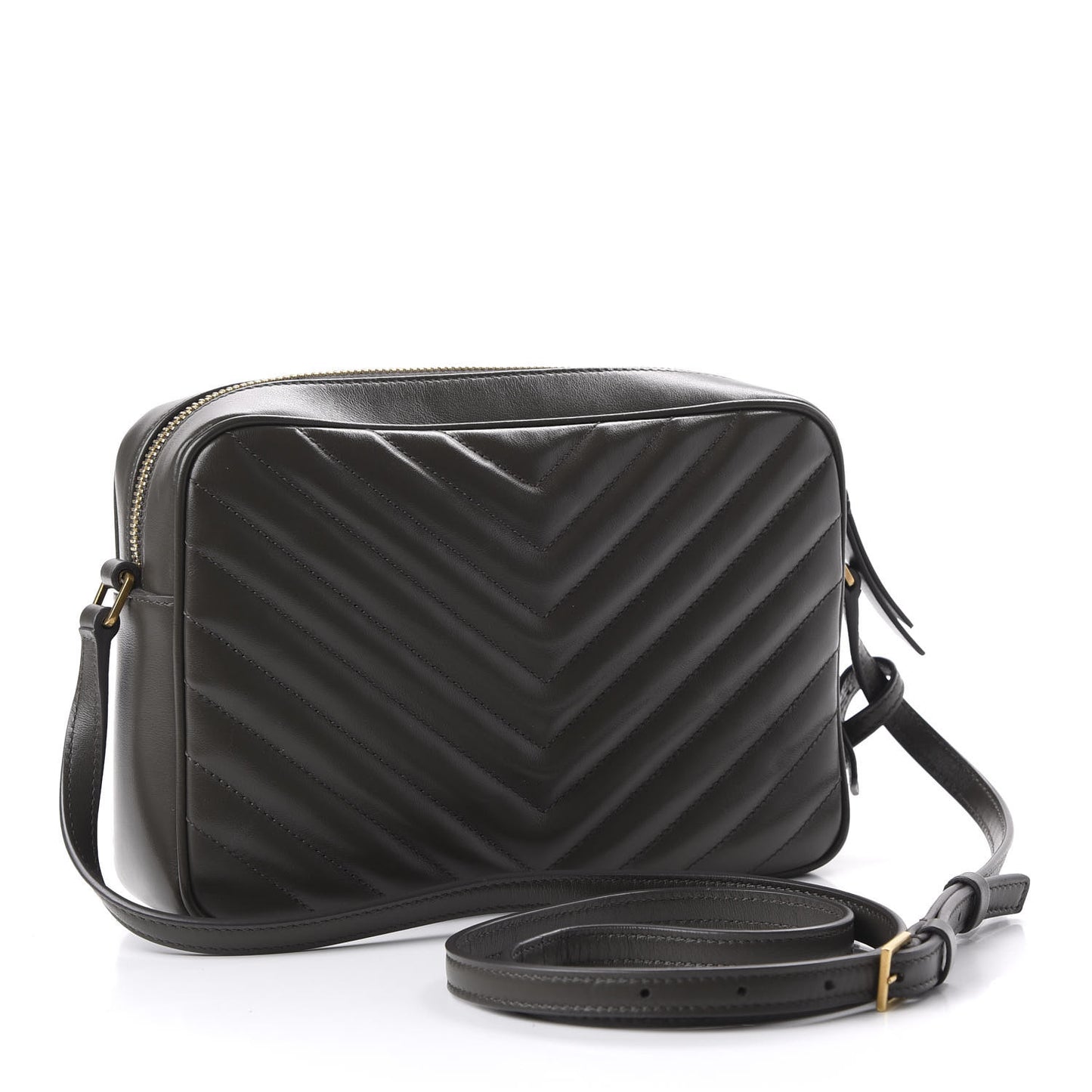 Calfskin Matelasse Monogram Lou Camera Bag Sea Pebble